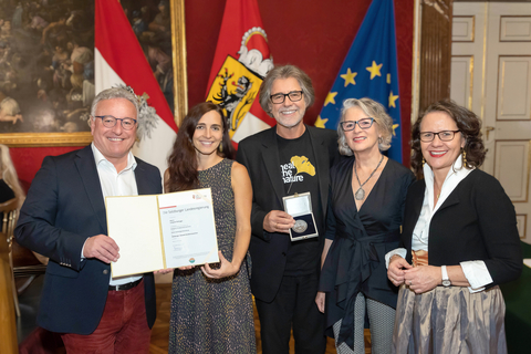 Umwelt-Verdienstzeichen 2022 des Landes Salzburg für Kulturverein Kunstbox